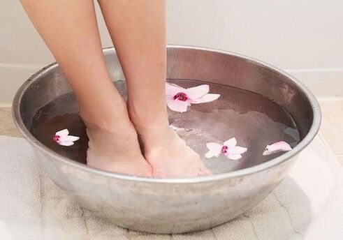 Baños de pés